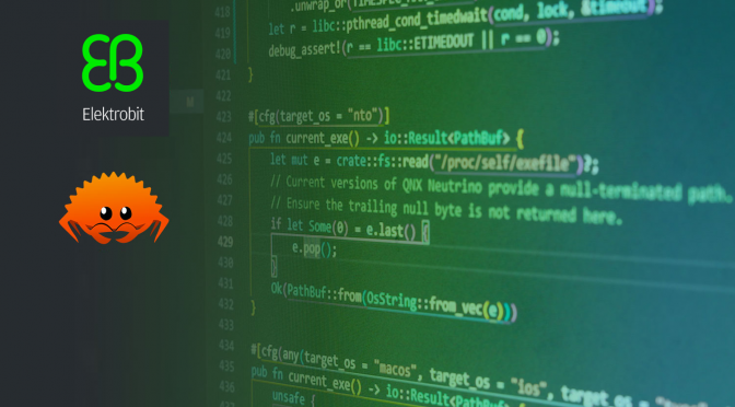 Elektrobit 在 ECU 开发软件中集成了对 Rust 的支持
